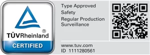 TUV certificering