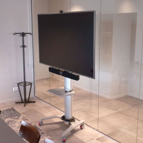 ergoxs-flexline-active-lite-kleine-trolley-trs18av44-laptopplank-grijs-lapa1-soundbarmount-sbmb1