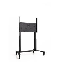 ergoxs-ergoframe-fuse-dubbelzuils-mobiele-lift-voorzijaanzicht-fum5220bk-midden