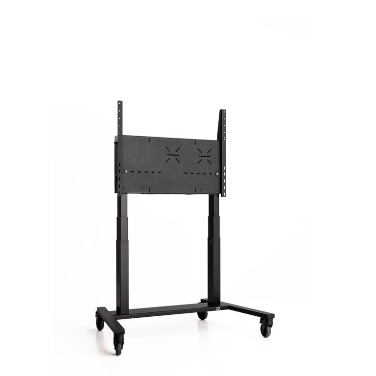 ergoxs-ergoframe-fuse-dubbelzuils-mobiele-lift-voorzijaanzicht-fum5220bk-midden