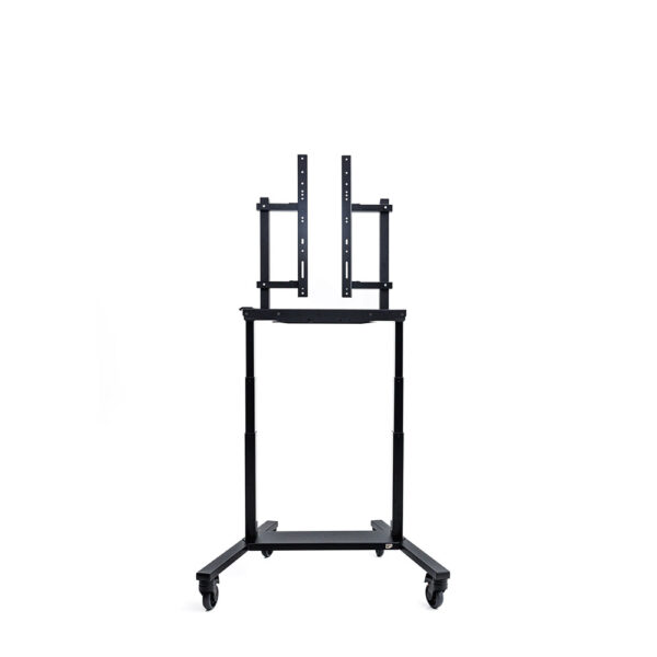 ergoxs-slimline-compact-mobile-dubbelzuils-mobiele-lift-vooraanzicht-cm222b-laag-vesa