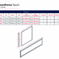 ErgoXS_TechInfo_Slimline_Whiteboardframetouch_WBF65Z_WBF75Z_WBF86Z